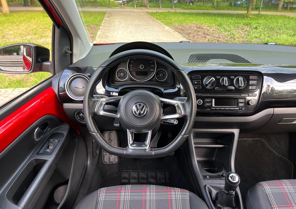 Volkswagen up! cena 22900 przebieg: 217000, rok produkcji 2012 z Nieszawa małe 704